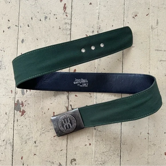 1986 Jean Paul Gaultier Russian Constructivist Belt Jean Paul Gaultier × Streetwear × Vintage Jean Paul Gaultier  main image 3